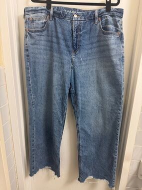 American Eagle Outfitters Strigid Curvy High-Waisted Stovepipe Jeans